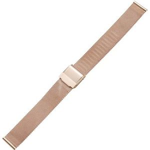 CAGARNY Simple Fashion Watches Band Metal Watch Strap  Width: 14mm(Gold)