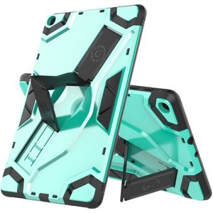 For Samsung Galaxy Tab A 10.1 (2019) T510/T515 Escort Series TPU + PC Shockproof Protective Case with Holder(Mint Green)