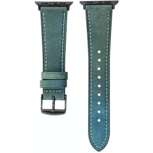 Crazy Horse lederen horlogeband voor Apple Watch Ultra 49 mm / serie 8 & 7 45 mm / SE 2 & 6 & SE & 5 & 4 44 mm / 3 & 2 & 1 42 mm