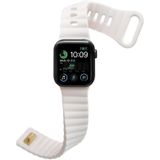 Siliconen horlogeband met omgekeerde gesp voor Apple Watch Series 8 & 7 41 mm / SE 2 & 6 & SE & 5 & 4 40 mm / 3 & 2 & 1 38 mm