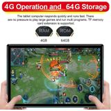 P60 4G Phone Call Tablet PC  10.1 inch  4GB+64GB  Android 8.0 MTK6797 Deca Core 2.1GHz  Dual SIM  Support GPS  OTG  WiFi  BT (Green)