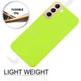 For Samsung Galaxy S22 5G GOOSPERY PEARL JELLY Shockproof TPU Phone Case(Fluorescent Green)