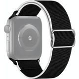 Hoge elastische nylon vervangende horlogeband voor Apple Watch Series 6 & SE & 5 & 4 40 MM / 3 & 2 & 1 38mm (Nieuw-Zeeland)