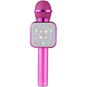 WS-1818 LED-lampje knipperende microfoon Op zichzelf staande audio Bluetooth draadloze microfoon