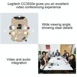 Logitech CC3500 Connect Speaker Microphone HUB Camera DIN Port Extension Cable  Cable Length: 10m (Black)