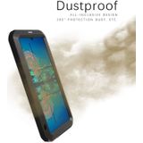 LOVE MEI Powerful Dustproof Shockproof Splashproof Metal + Silicone Combination Case for Huawei P30 (Black)