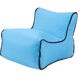Waterproof Mini Inflatable Baby Seats SofaChair Furniture Bean Bag Seat Cushion(Sky blue seat)