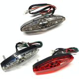 Motorfiets 15LED remlicht achterlicht decoratie lamp (rode schaal)