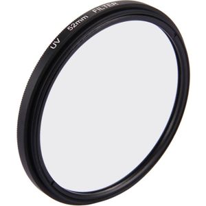 52mm 3 in 1 Round Circle UV Lens Filter with Cap for GoPro HERO7 Black/6 /5