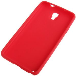Anti-scratch Silicon Case for Galaxy Note III / N9000(Red)