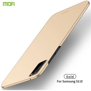 For Galaxy S20 MOFI Frosted PC Ultra-thin Hard Case(Gold)