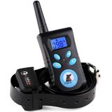 Automatic Anti Barking Collar Pet Training Control System + Electric Shock PU Leather Collar for Dogs