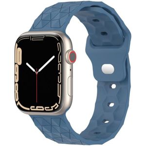 Siliconen horlogeband met voetbaltextuur voor Apple Watch Ultra 49 mm