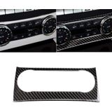 Car Carbon Fiber Air Conditioning Knob Control Panel Decorative Sticker for Mercedes-Benz W204 C Class 2011-2013