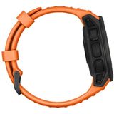 Silicone Replacement Wrist Strap for Garmin Instinct 22mm (Orange)