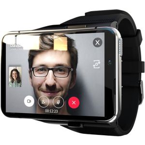 LOKMAT APPLLP Max 4G Bellen Smart Watch  2.88 inch MTK6761 Quad Core  4GB+64GB  Android 9.0  GPS  Hartslag (Zilver)