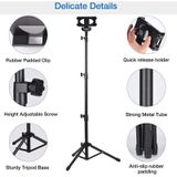 Floor Tablet Tripod Stand Adjustable For 4.7-12.9 inch iPad Carrying Holder