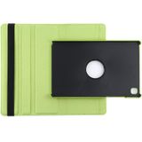 For Samsung Galaxy Tab A7 T500 Litchi Texture Horizontal Flip 360 Degrees Rotation Leather Case with Holder(Green)