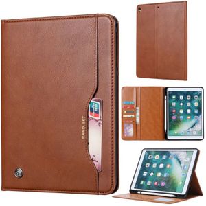 Knead Skin Texture Horizontal Flip Leather Case for iPad Air 2019 10.5 inch  with Photo Frame & Holder & Card Slots & Wallet & Pen Slot (Brown)