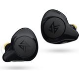 KZ S2 1DD + 1BA Hybride Technologie Draadloze Bluetooth Sports In-Ear TWS Oortelefoon (Zwart)