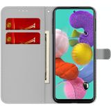 For Samsung Galaxy A71 4G Cloud Fog Pattern Horizontal Flip Leather Case with Holder & Card Slot & Wallet(Dark Green)