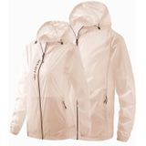 Ladys Outdoor UV Proof Breathable Lightweight UPF 70+ Couples Sun Proof Clothes (Color:Beige Size:M)