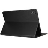 For Lenovo Tab P11 (TB-J606F) Voltage Craft Texture TPU Horizontal Flip Protective Case with Holder(Black)