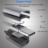 TA131-R1 USB-C / TYPE-C MANNELIJKE NAAR 3 5 MM AUX MANNELIJKE OOPHONE-adapterkabel met draadregeling  kabellengte: 1 2 m