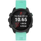 Smart Watch silicone polsband horlogeband voor Garmin Forerunner 245 (mintgroen)