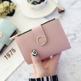 Women Wallets Small Fashion Leather Purse Ladies Card Bag For Female Purse Money Clip Wallet(Purple)