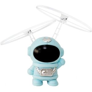 Inductie Steel Man Aircraft Gyro Robot Luminous Toy for Children (Blue Astronauten)