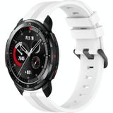 For Honor Watch GS Pro 22 mm concave gestreepte siliconen horlogeband