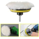 7 in 1 Buffing Pad Set Thread Auto Car Polishing Pad Kit for Car Polisher  Size:5 inch