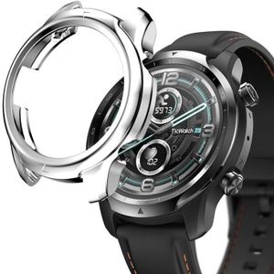 Voor Ticwatch Pro 3 Ultra GPS Electroplated TPU Half verpakt horloge beschermhoes
