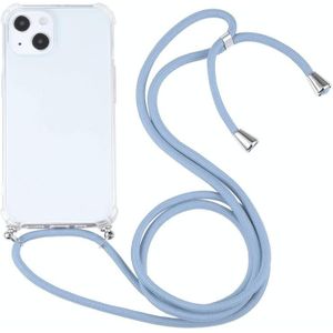 Schokbestendige transparante TPU-beschermhoes met lanyard voor iPhone 13 mini