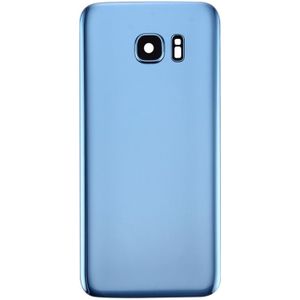 Original Battery Back Cover with Camera Lens Cover for Galaxy S7 Edge / G935(Blue)