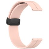 Voor Huawei Watch 3 22mm Effen kleur magnetische sluiting siliconen horlogeband