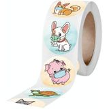 K-43 3 PCS Reward Stickers Children Toys Stationery Decoration Label  Size: 2.5cm / 1inch