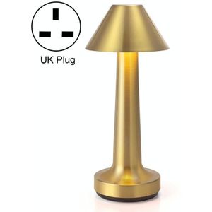 JB-TD001 LED Touch Table Lamp Cafe Restaurant Decoration Night Light  Specificatie: UK Plug (Golden)