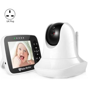 SM935 3 5-inch LCD-scherm Draadloze video-babyfoon Nachtzicht Tweeweg audio IP-camera (UK-stekker)