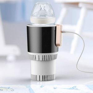 Portable Intelligent Cooling and Heating Cup Holder (White)