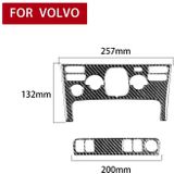 Car Carbon Fiber Air Conditioning Panel A Decorative Sticker for Volvo XC90 2003-2014  Left and Right Drive Universal