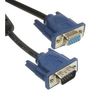 3m Good Quality VGA 15 Pin Male to VGA 15 Pin Female Cable for LCD Monitor  Projector  etc