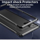 For Samsung Galaxy Note20 Shockproof Ultra-thin Metal Protective Frame(Silver)