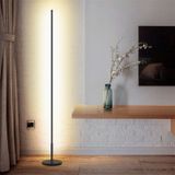 Minimalist Creative Bedroom Living Room Personality Atmosphere Light LED Floor Lamp(Warm Light)