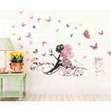Removable Butterfly Fairy Bedroom Living Room Wall Sticker