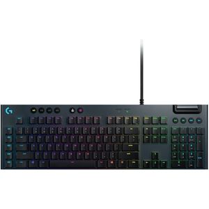 Logitech G813 RGB Mechanical Wired Gaming Keyboard (GL-Linear)  Length: 1.8m