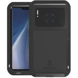 For Huawei Mate 30 Pro LOVE MEI Metal Shockproof Waterproof Dustproof Protective Case(Black)