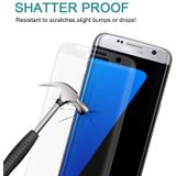 25 PCS For Galaxy S7 Edge / G935 0.26mm 9H Surface Hardness 3D Explosion-proof Colorized Silk-screen Tempered Glass Full Screen Film (Transparent)