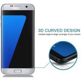 25 PCS For Galaxy S7 Edge / G935 0.26mm 9H Surface Hardness 3D Explosion-proof Colorized Silk-screen Tempered Glass Full Screen Film (Transparent)
